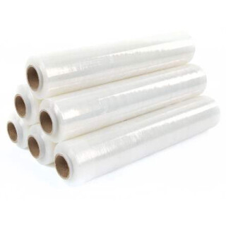 Stretchfolie LDPE-Palettenstretchfolie 35my 450mm x 250m transparent